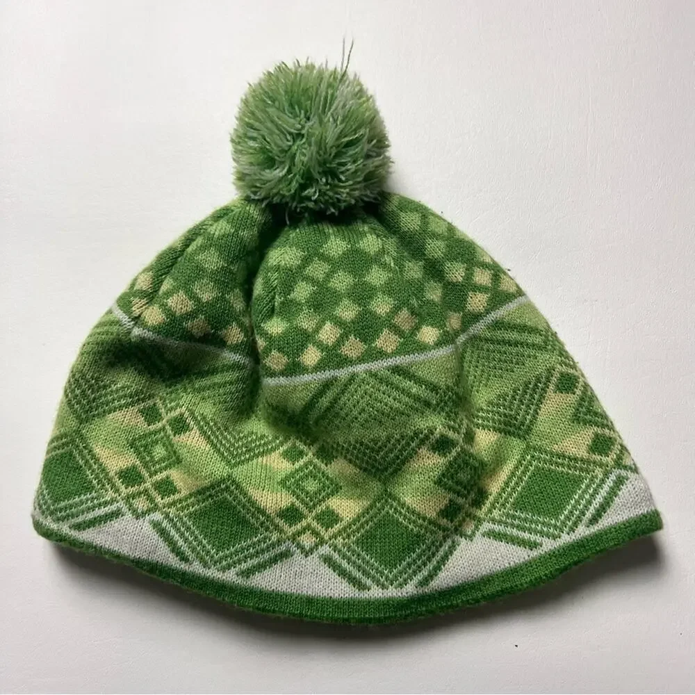 LL.Bean Girl’s Winter Cold Weather Pom Pom Hat Sz
